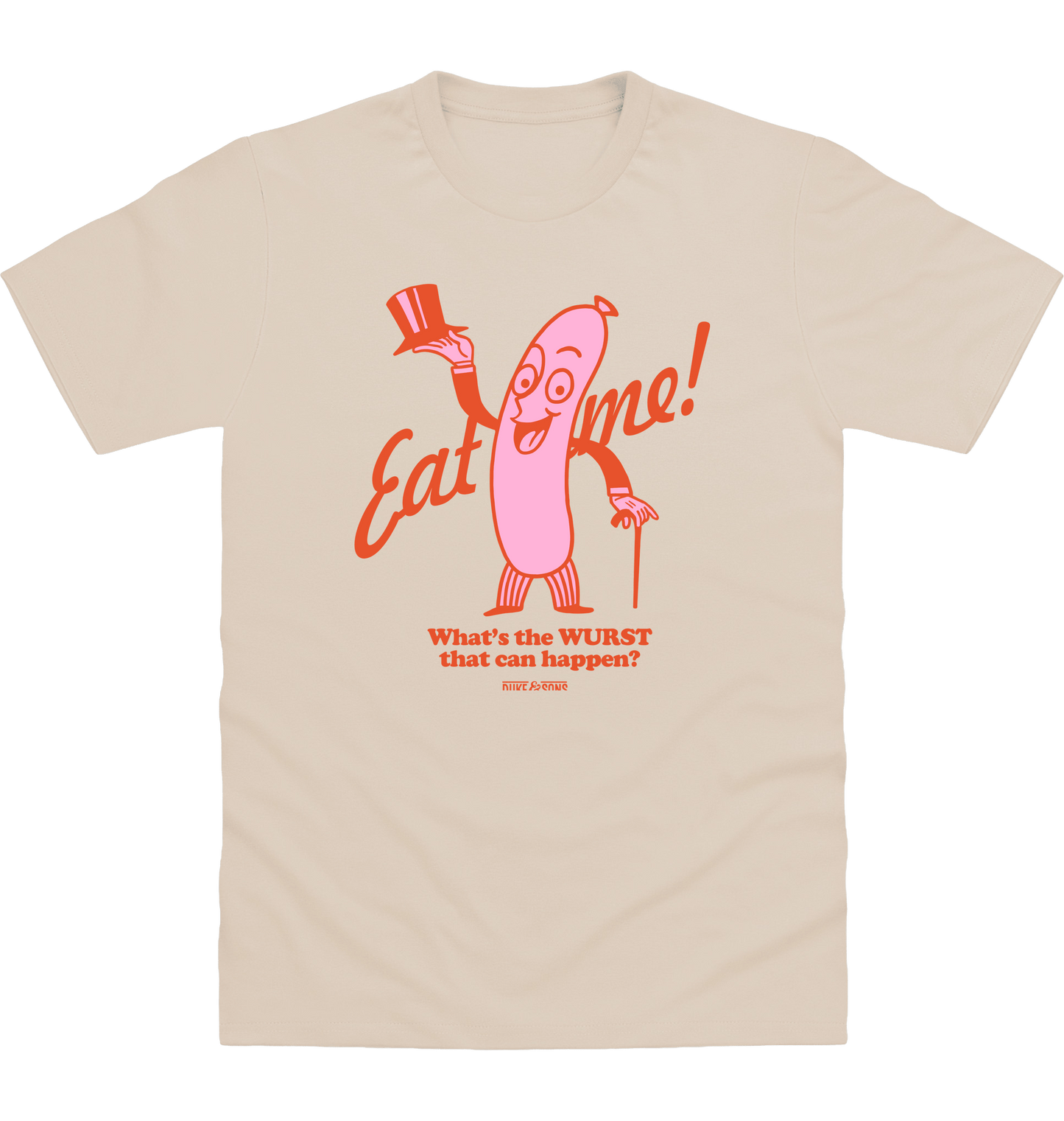 Natural Stone Printed T-shirt Front