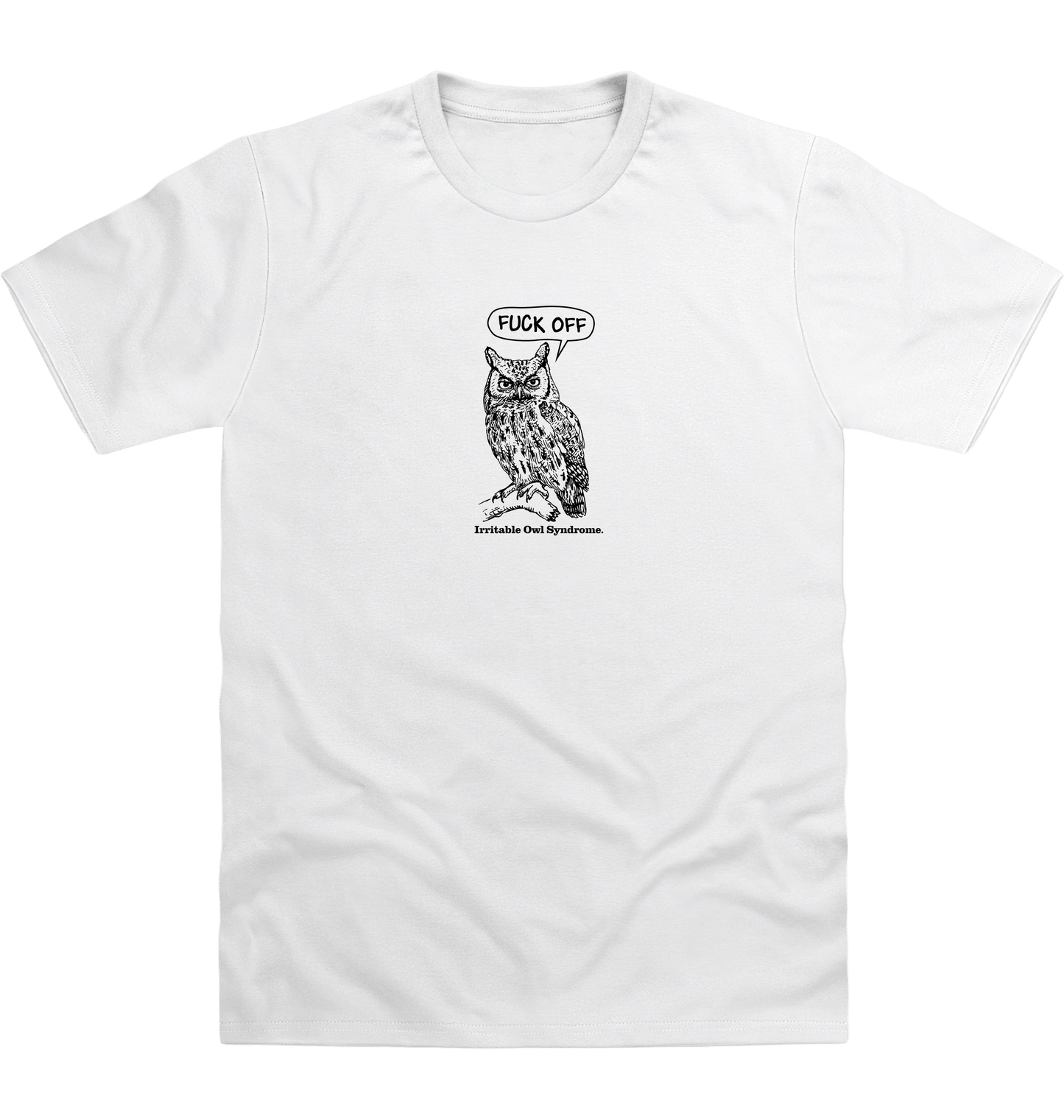 Arctic White Printed T-shirt Front