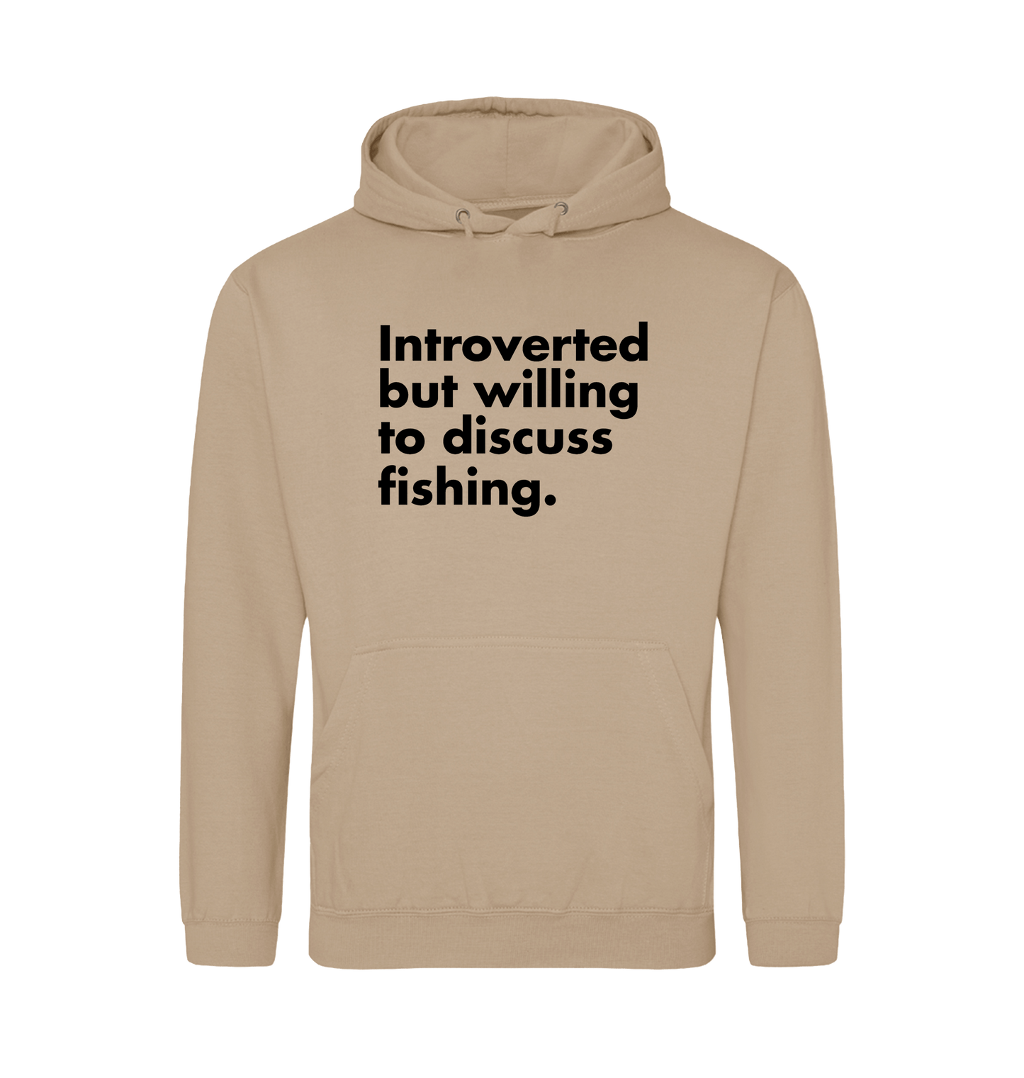 Nude Printed Hoody Front