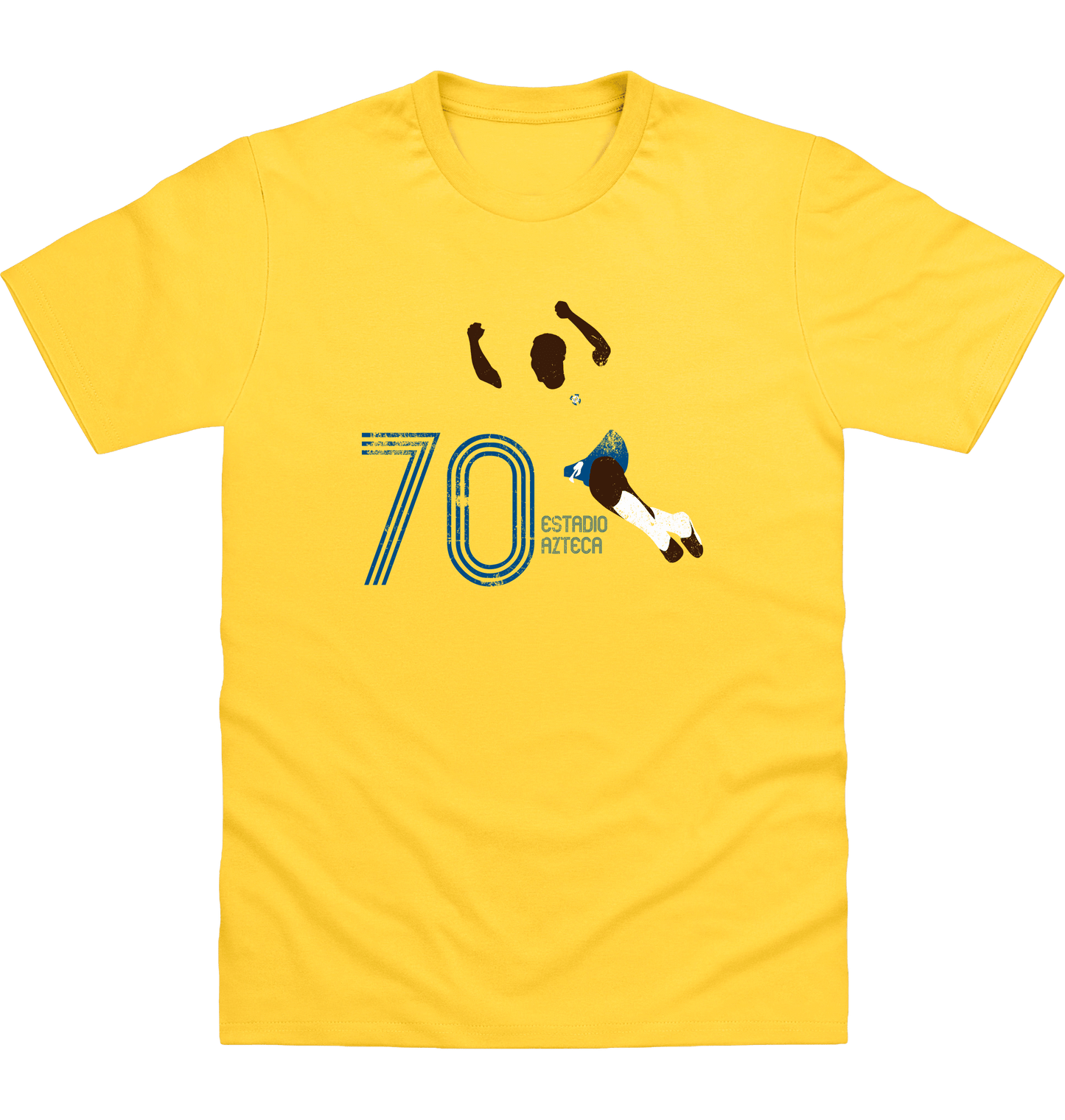 Sun Yellow Printed T-shirt Front