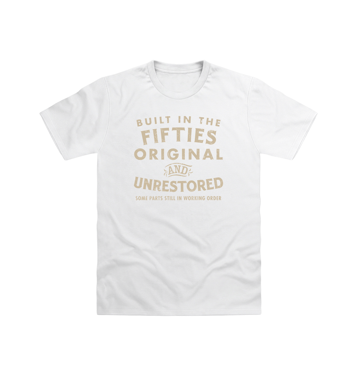 Arctic White Printed T-shirt Front
