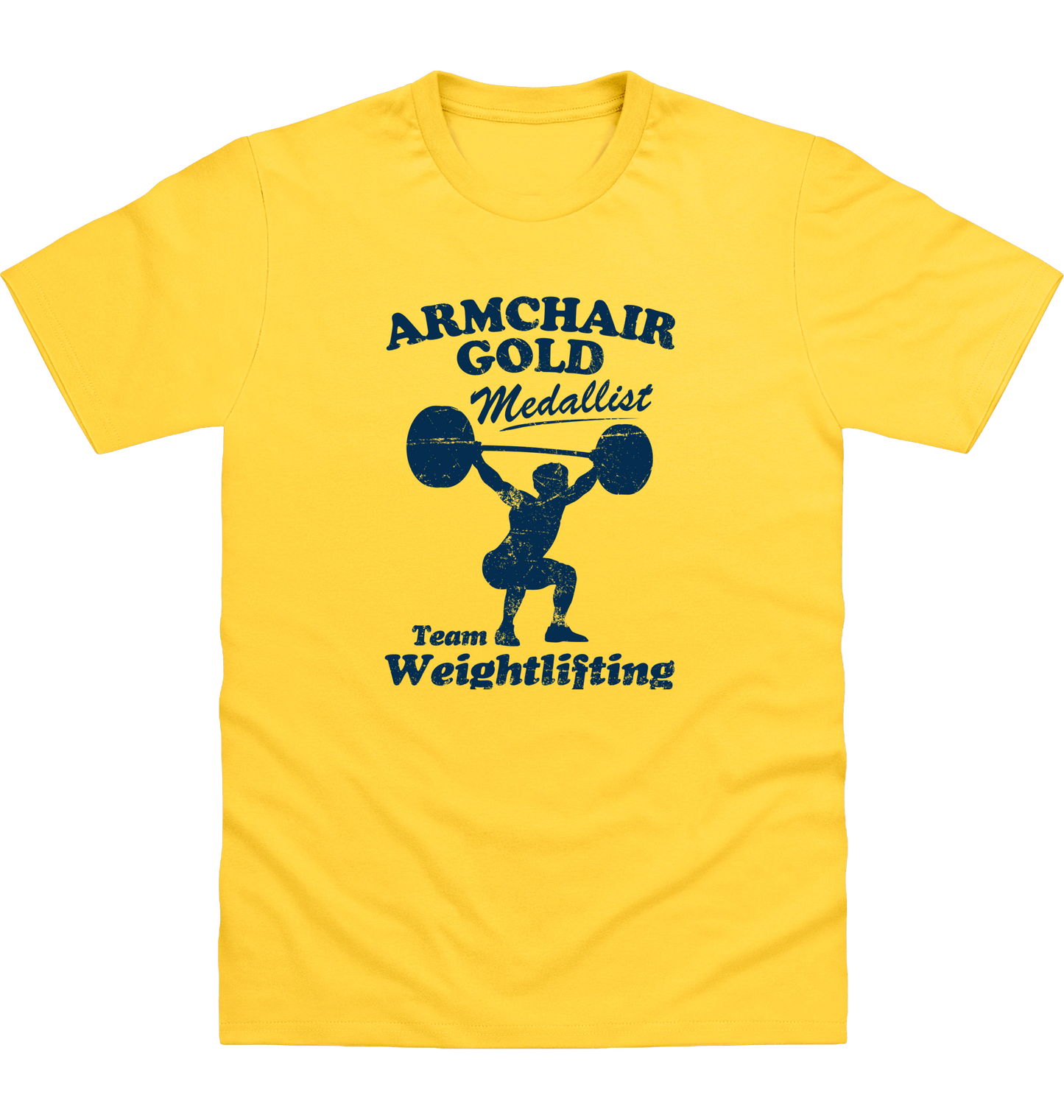 Sun Yellow Printed T-shirt Front
