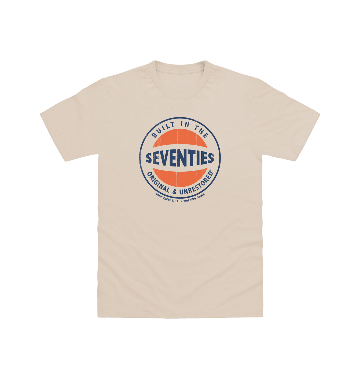 Natural Stone Printed T-shirt Front