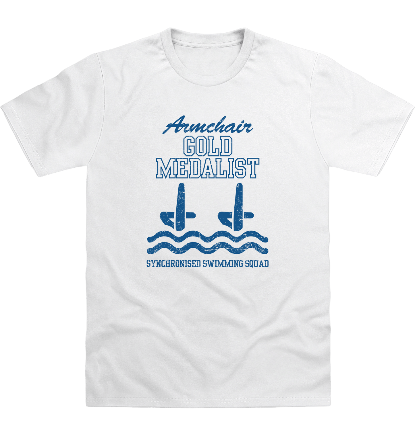 Arctic White Printed T-shirt Front