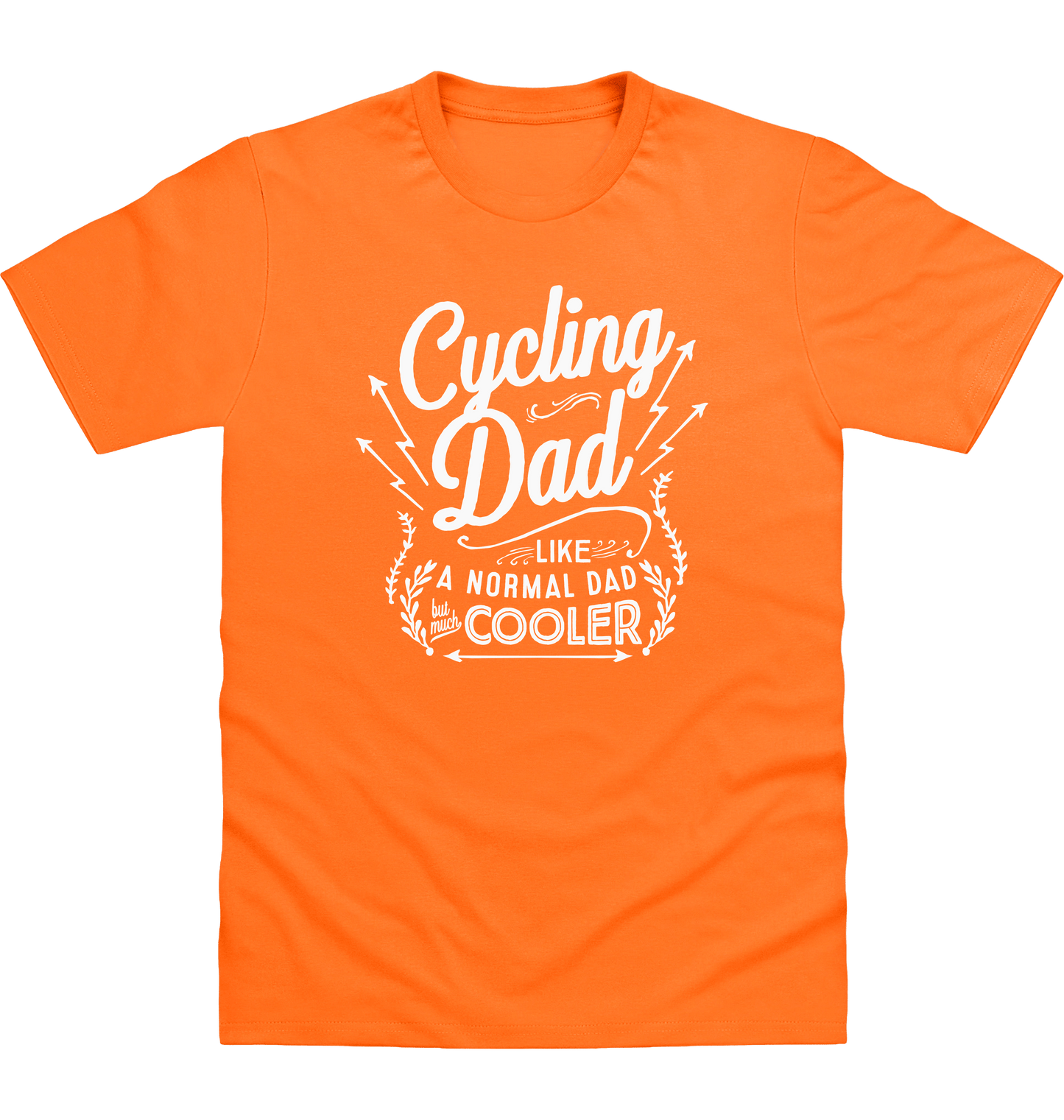 Orange Crush Printed T-shirt Front