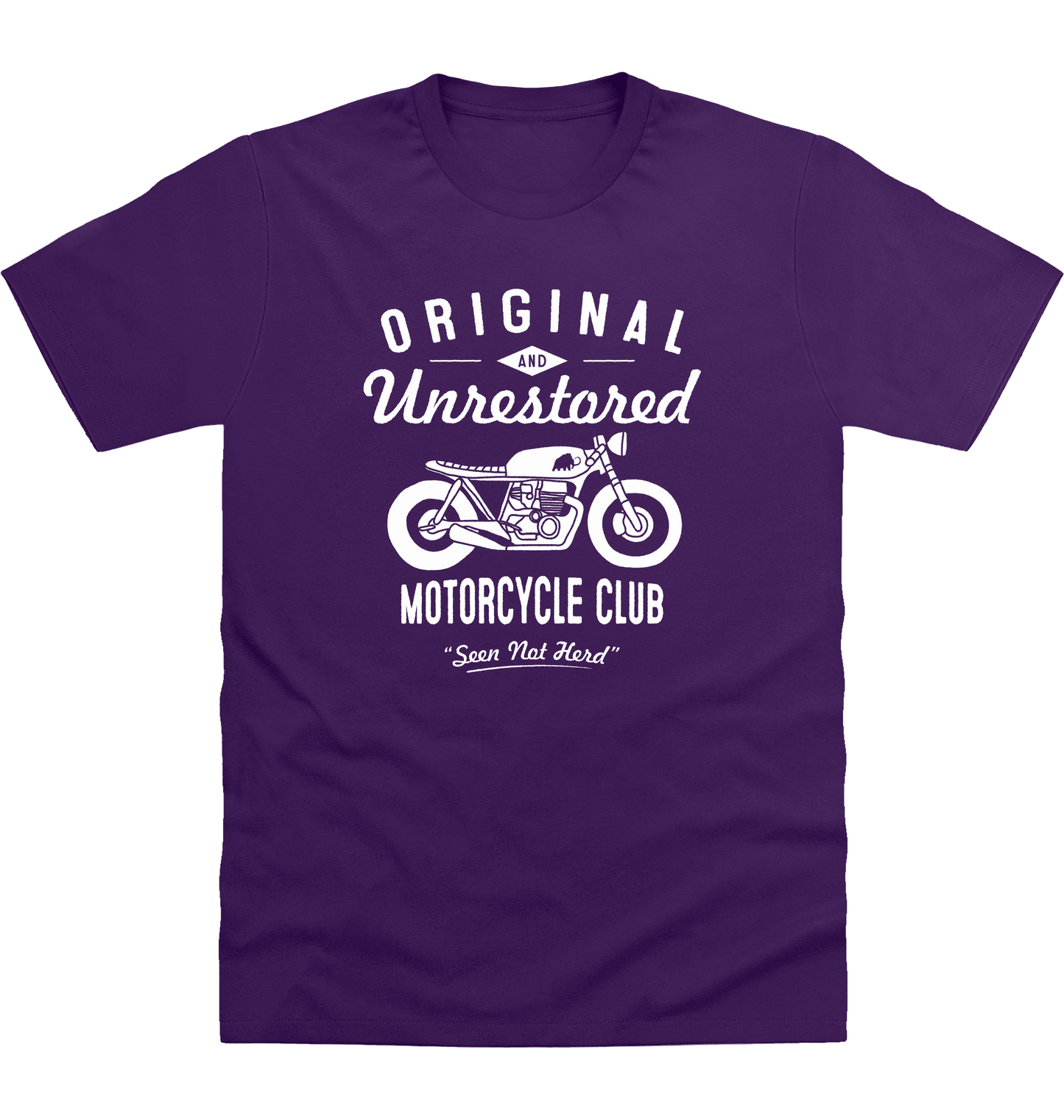 Original & Unrestored Motorcycle Club T-Shirt