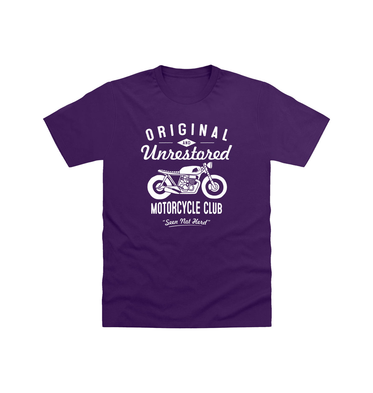 Original & Unrestored Motorcycle Club T-Shirt