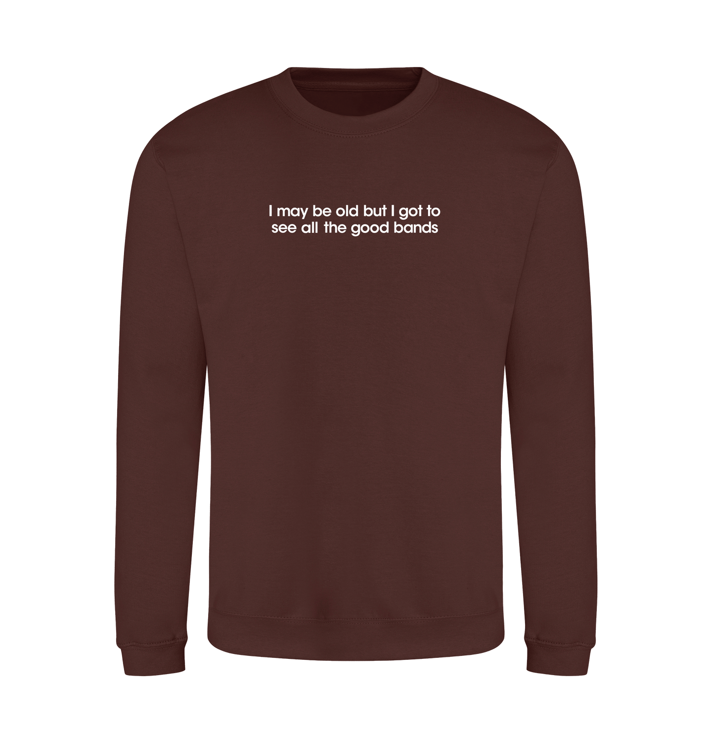 Chocolate Fudge Brownie Printed Sweater Front