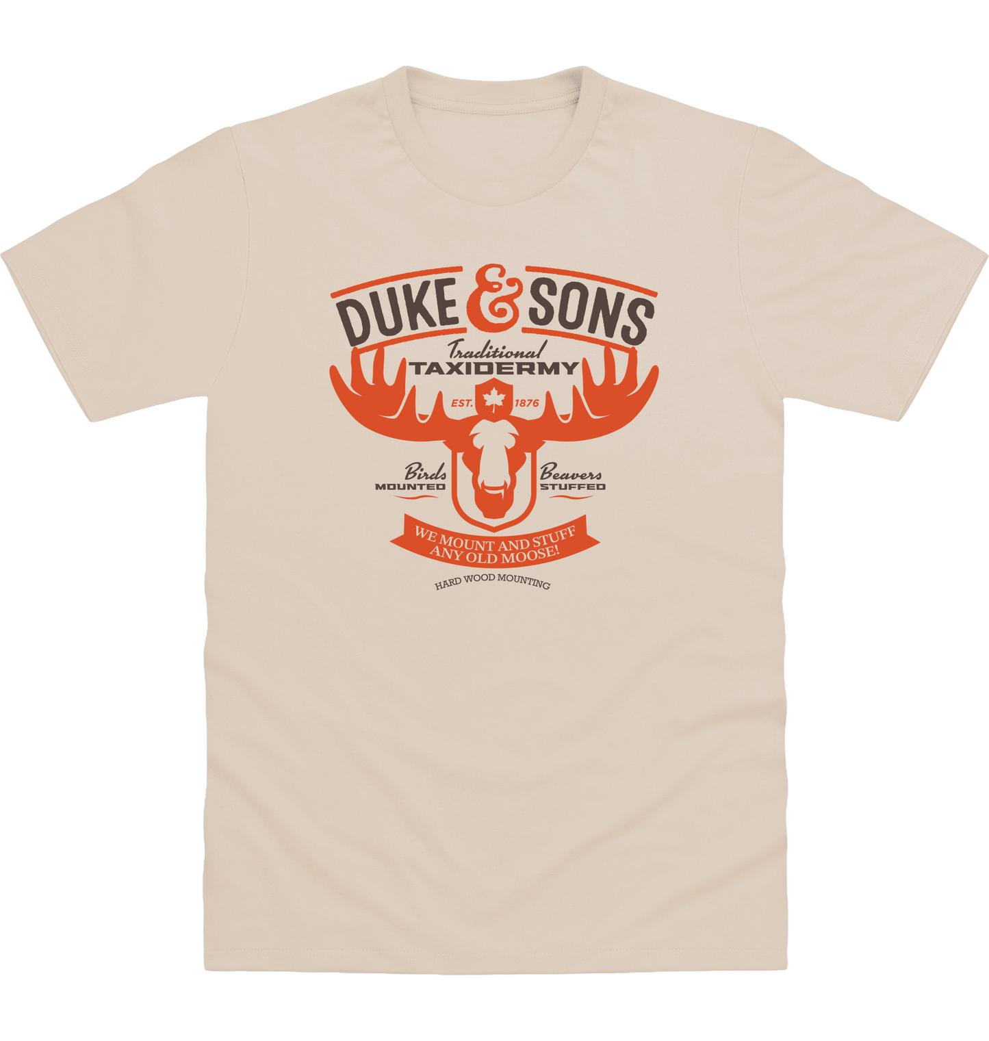 Natural Stone Printed T-shirt Front
