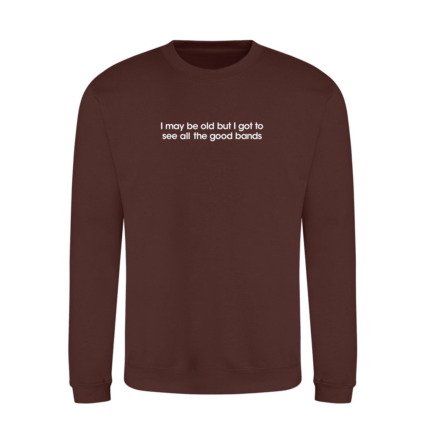 Chocolate Fudge Brownie Printed Sweater Front