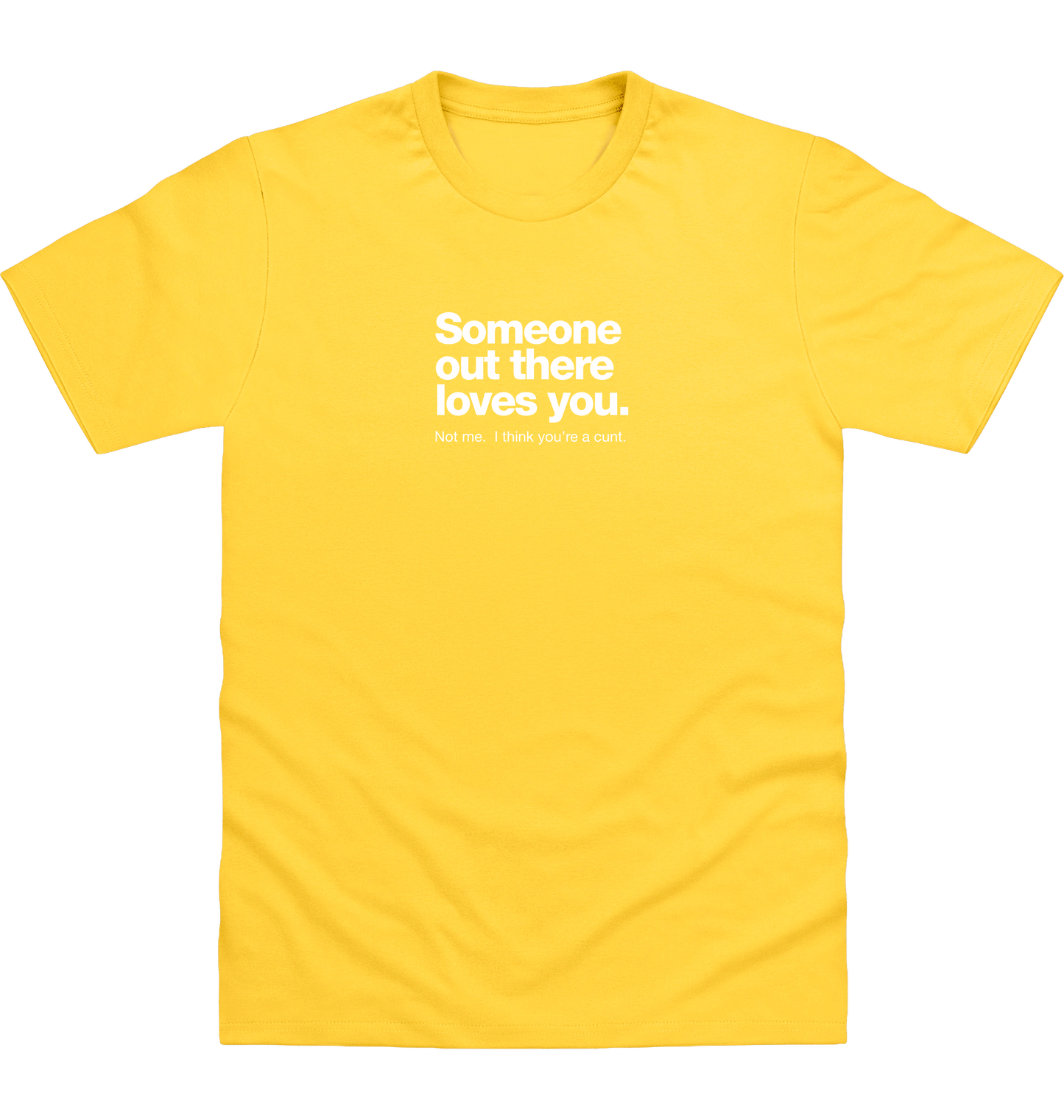 Sun Yellow Printed T-shirt Front