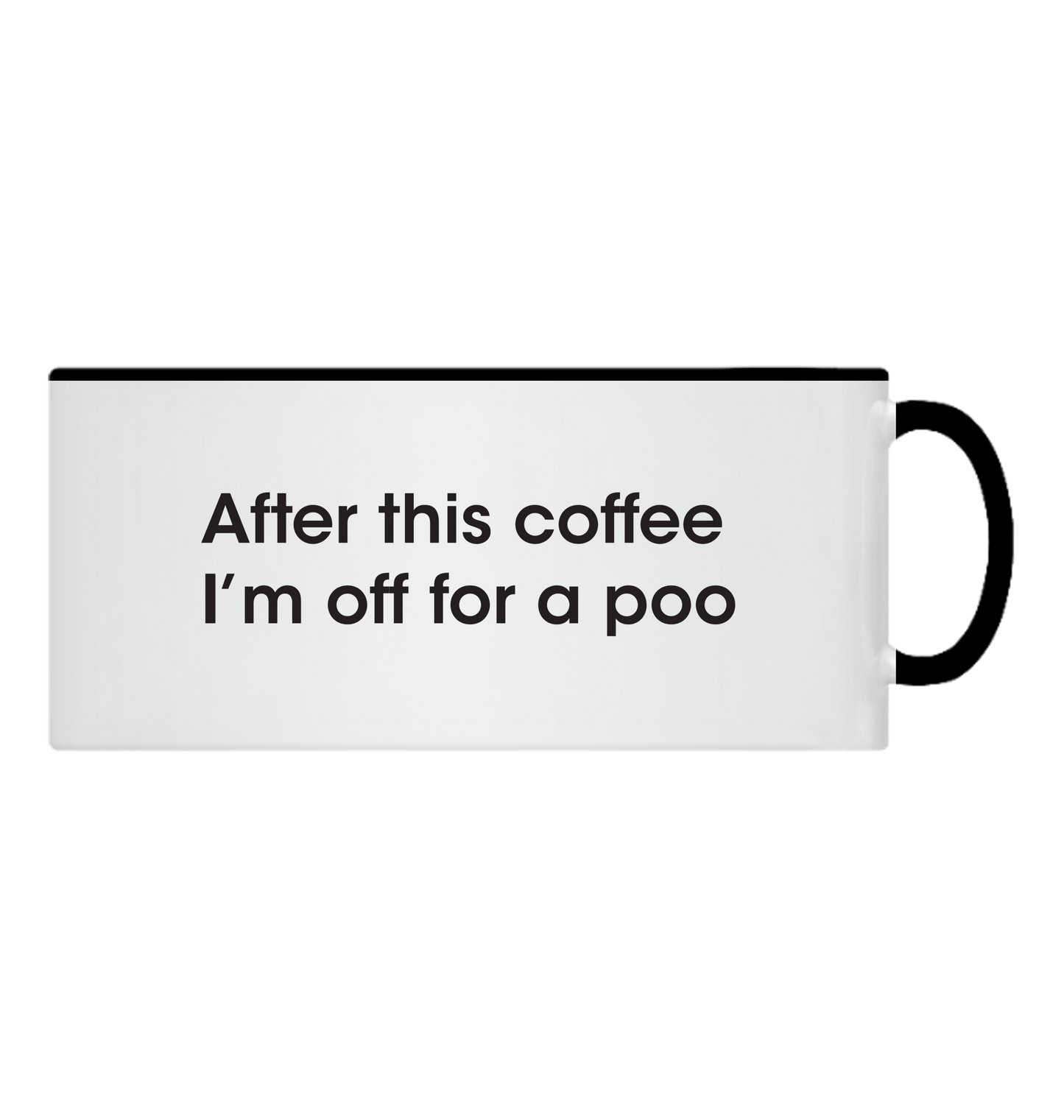 Black Mug Front