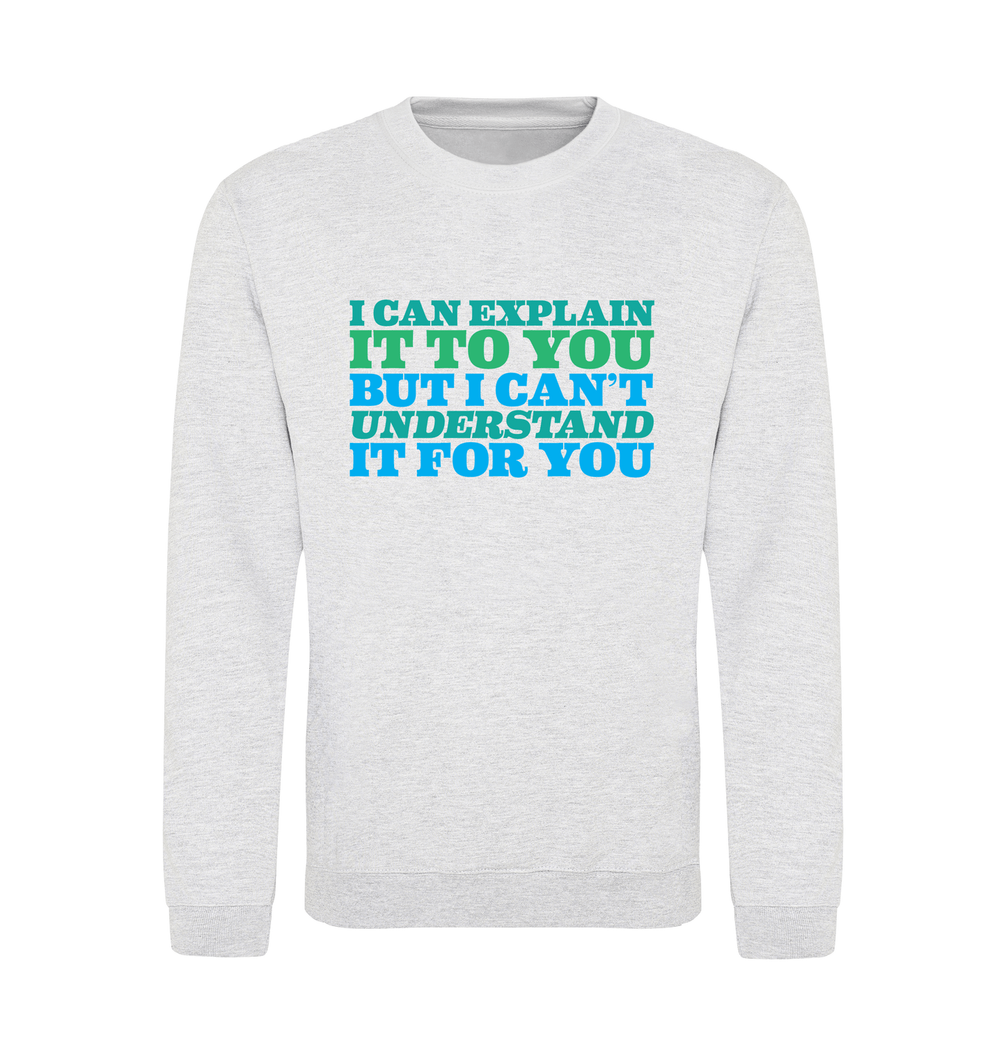 Ash Printed Sweater Front
