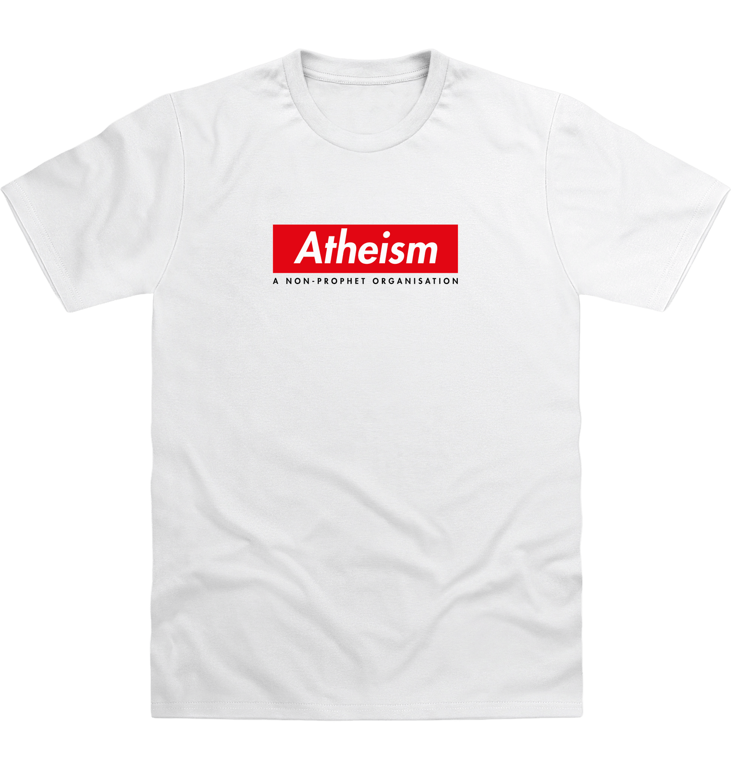 Arctic White Printed T-shirt Front