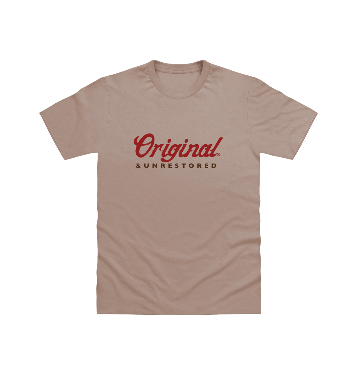 Desert Sand Printed T-shirt Front