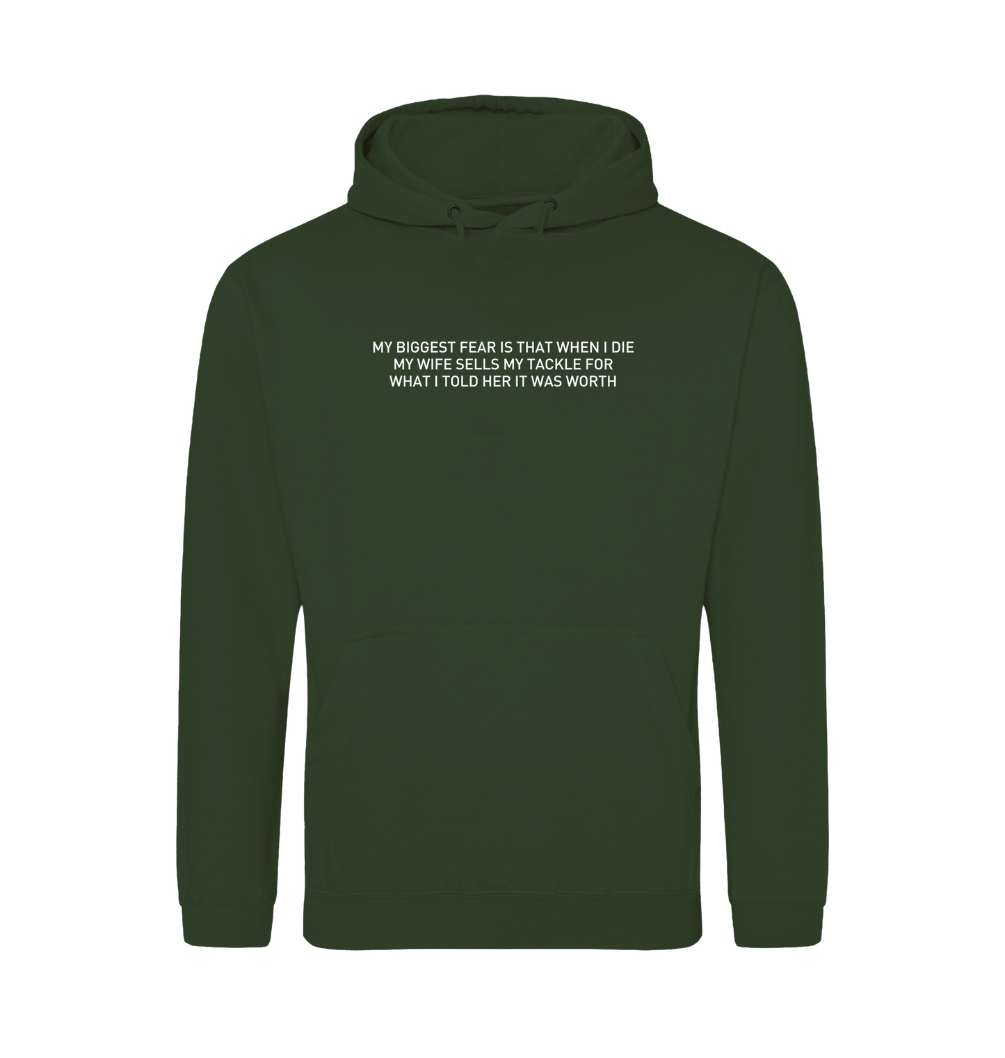 Forest Green Printed Hoody Front