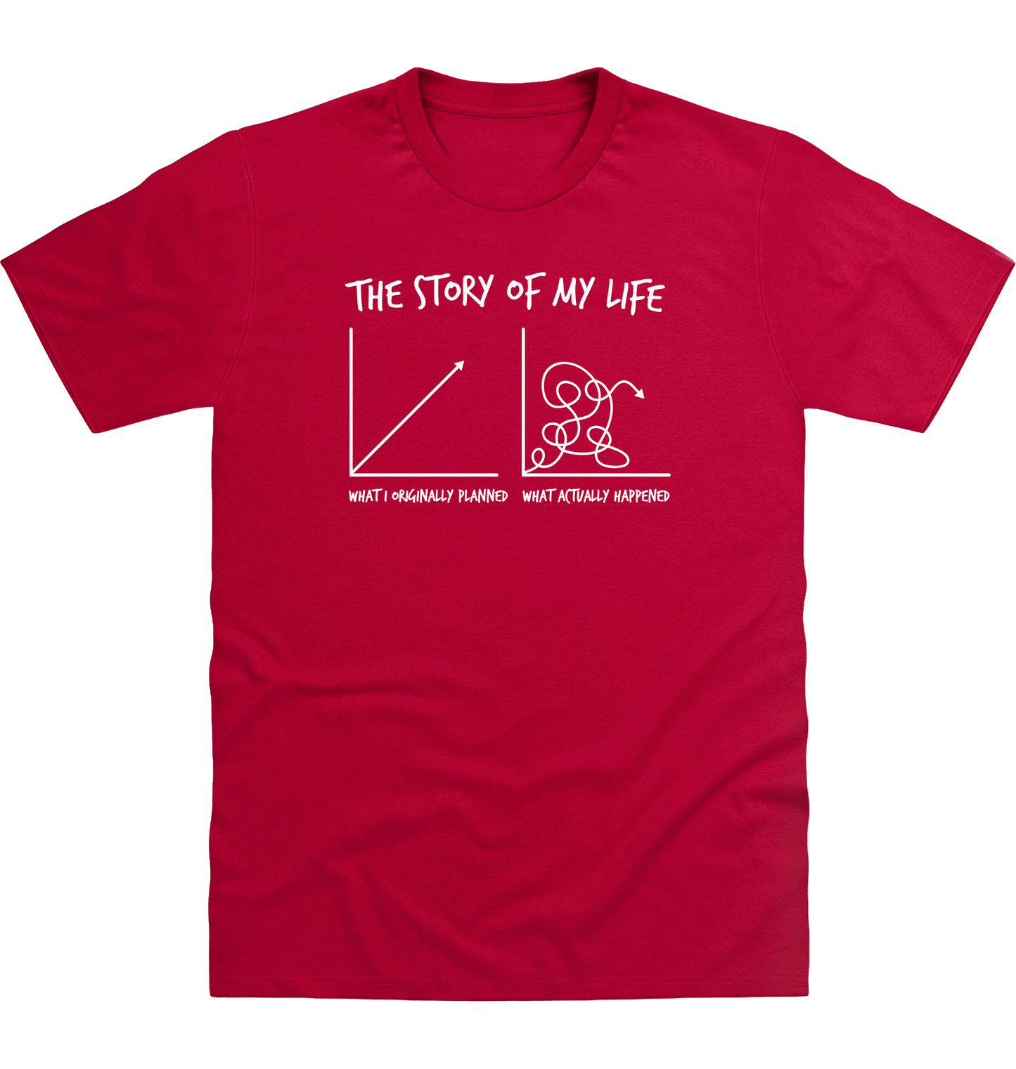 Hot Pink Printed T-shirt Front