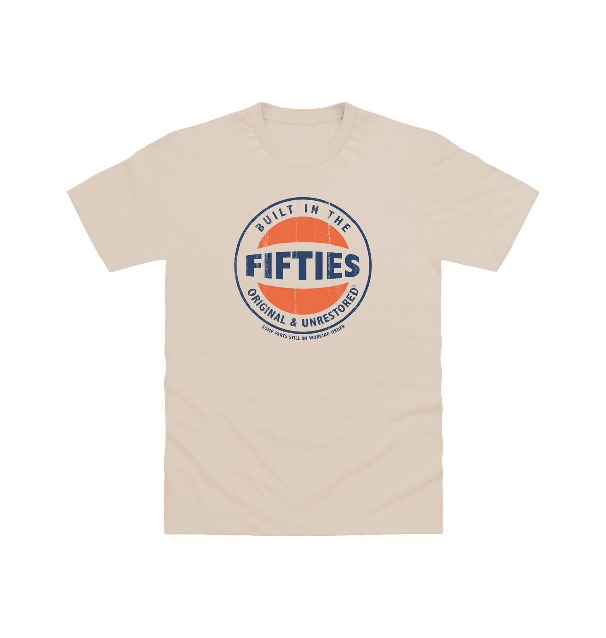 Natural Stone Printed T-shirt Front