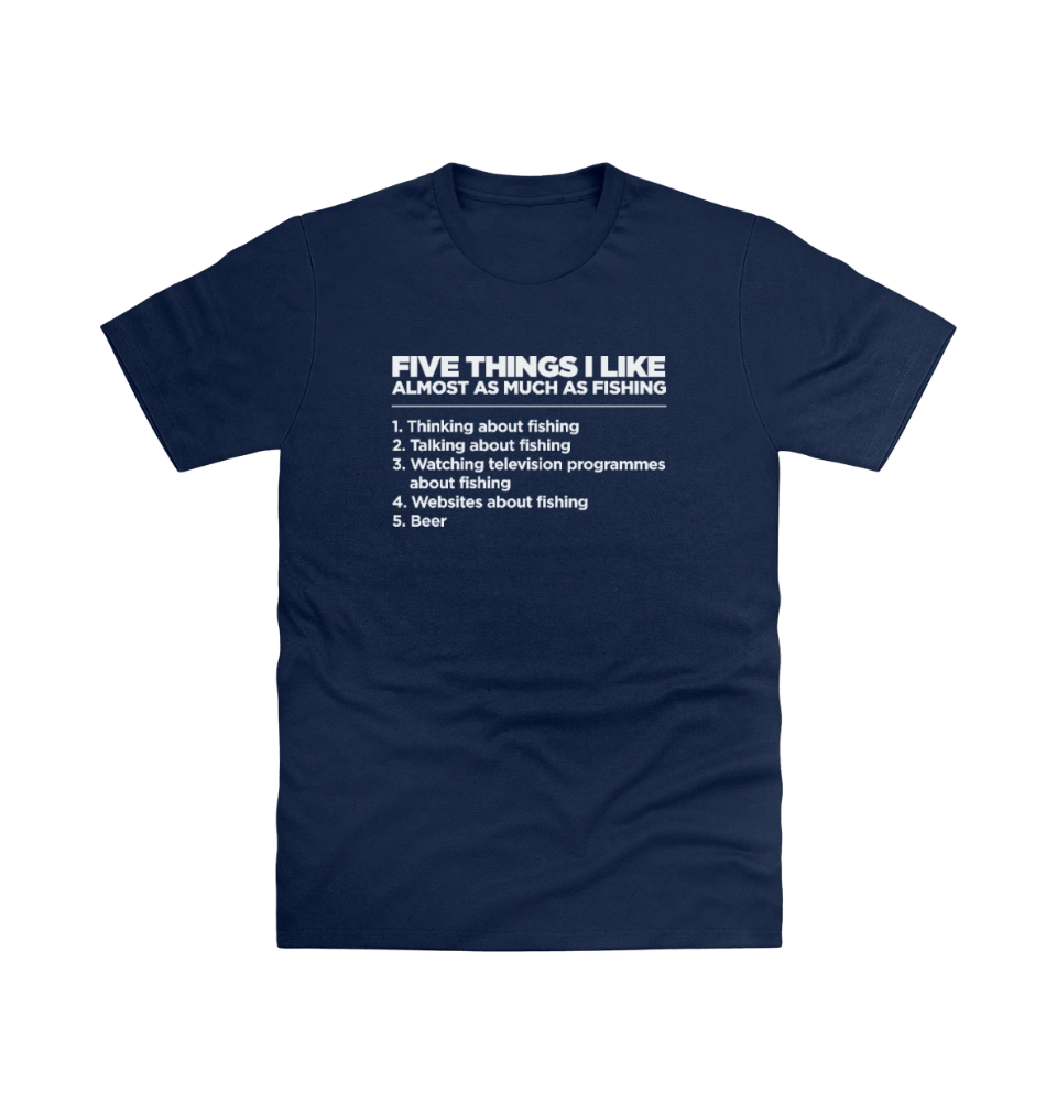 Five Things Fishing T-Shirt