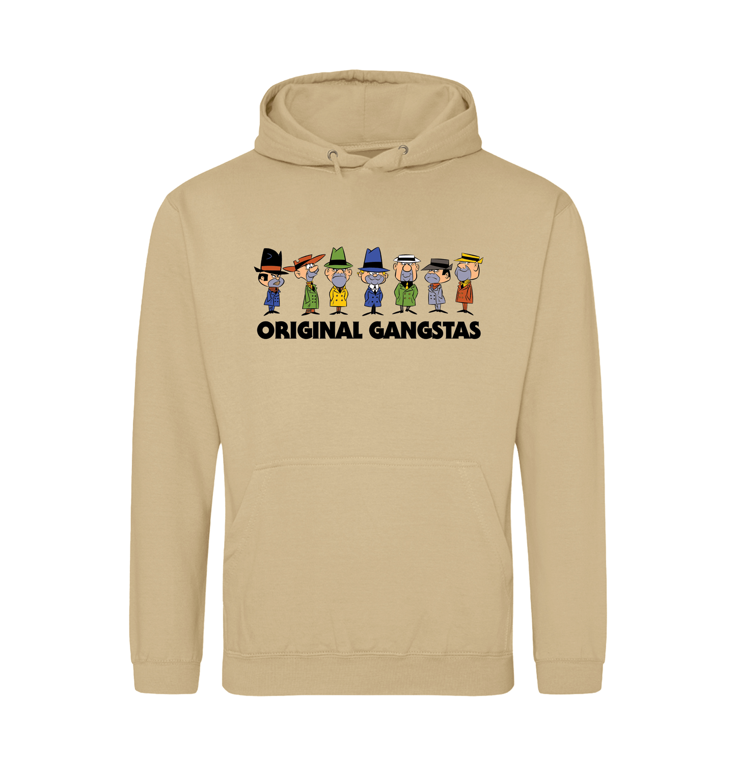 Desert Sand Printed Hoody Front