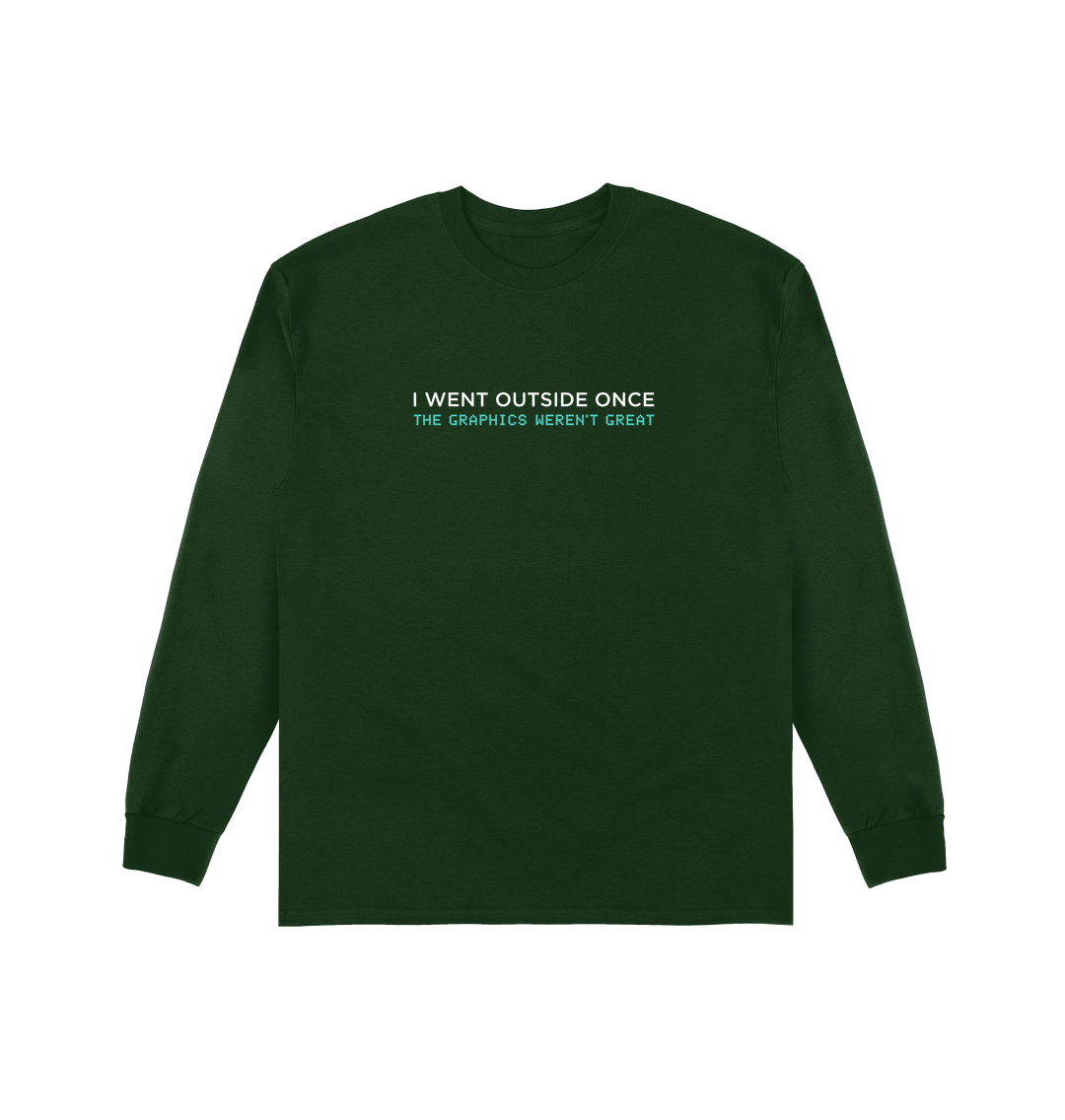Forest Printed Long Sleeve T Shirt Front