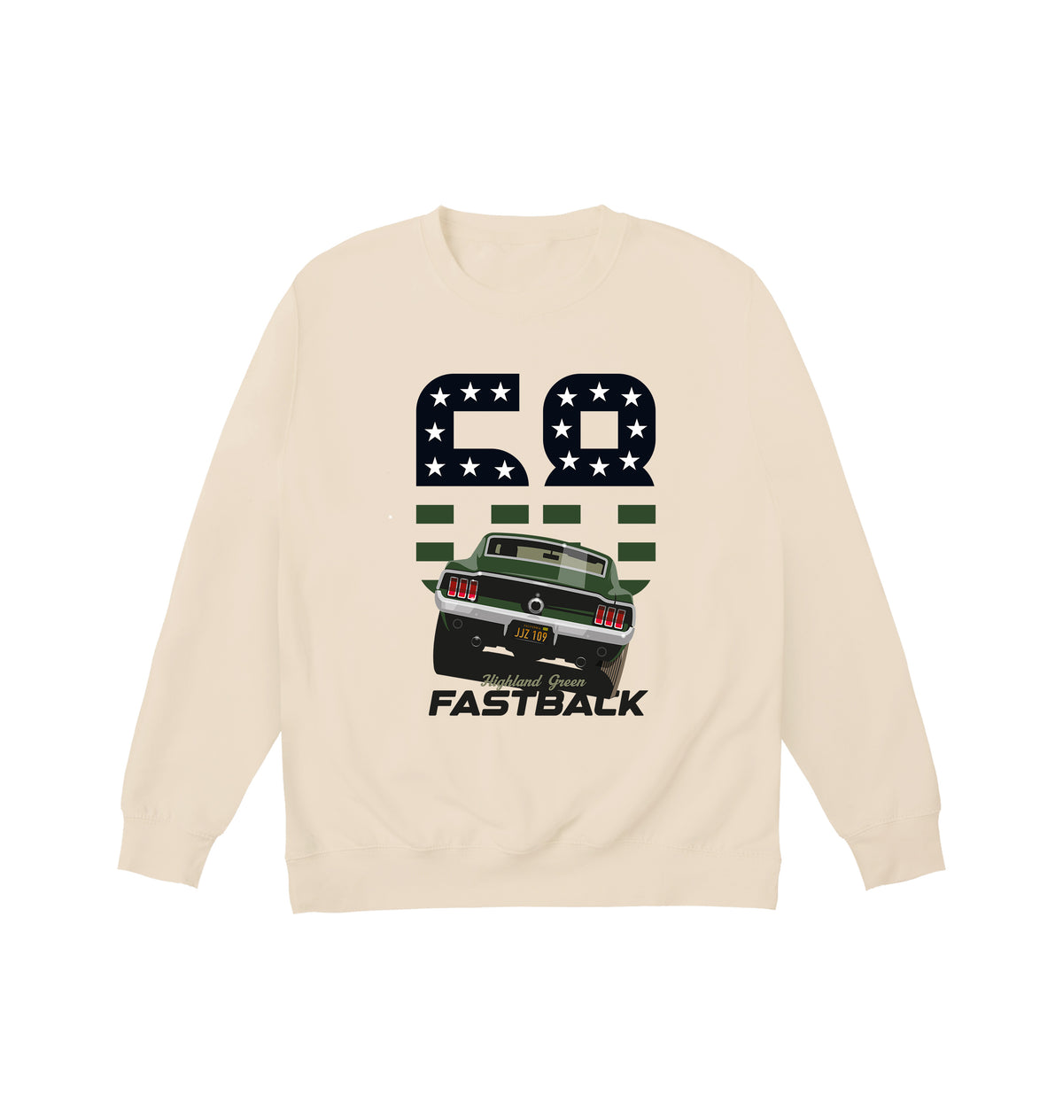 Original & Unrestored 68 Fastback Sweatshirt
