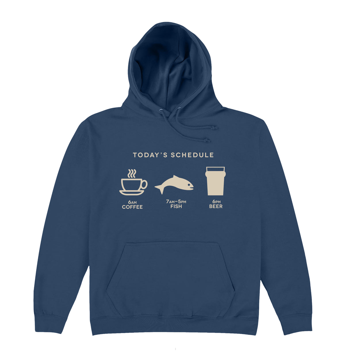 Fishing Schedule Hoodie