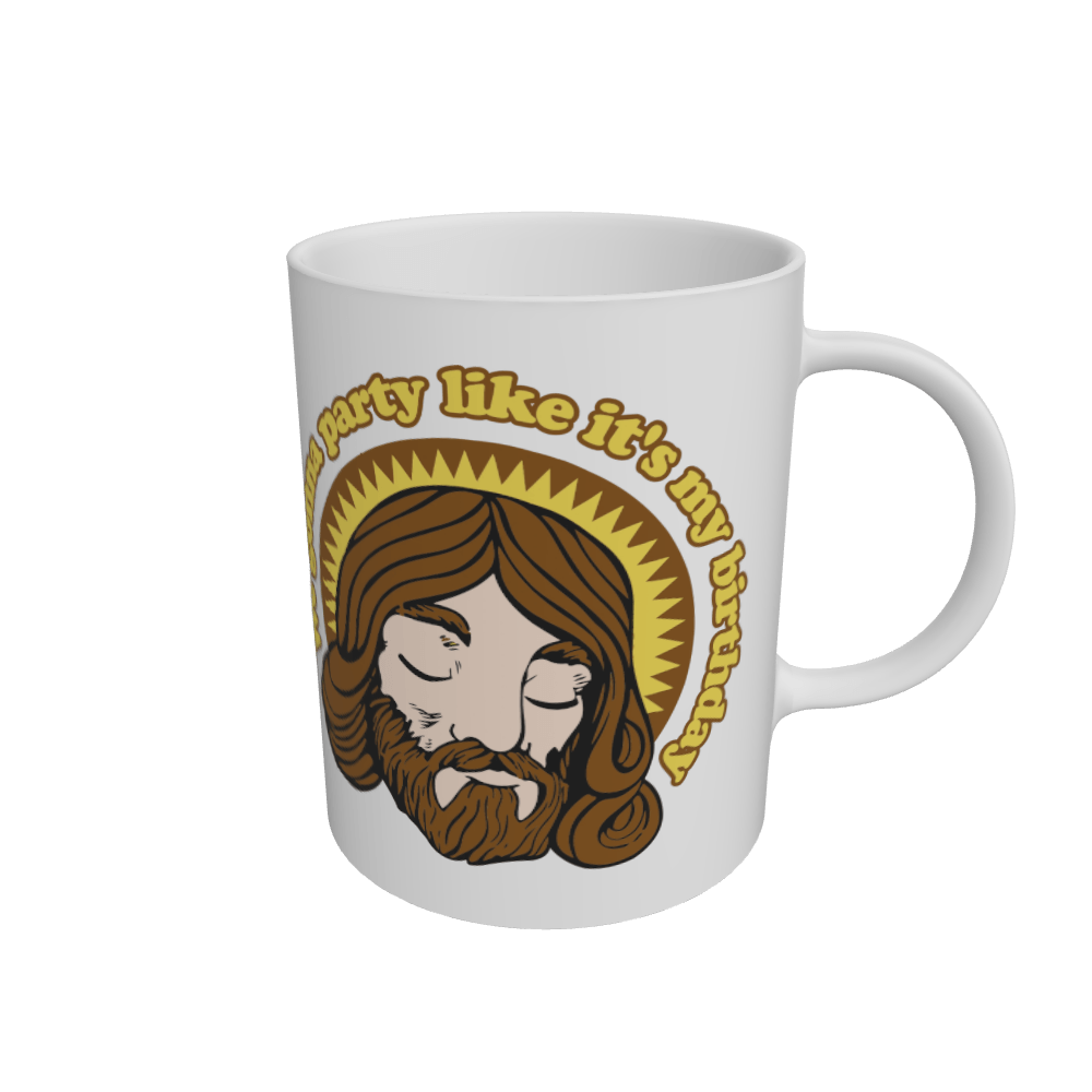 White Mug Front