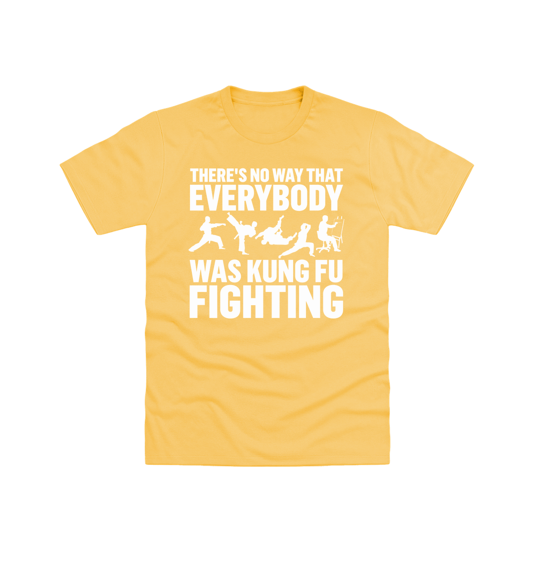 Yellow Haze Printed T-shirt Front