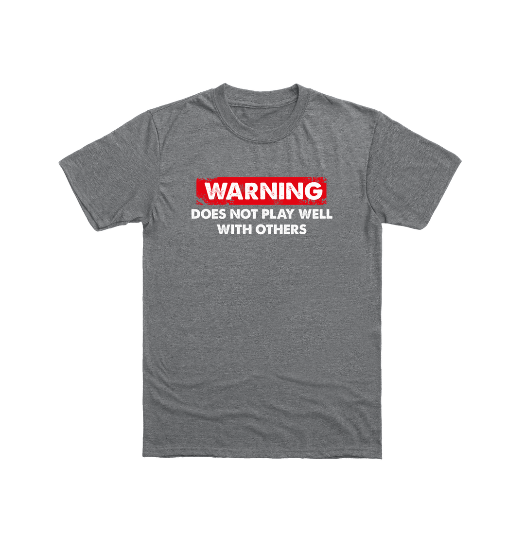 Graphite Heather Printed T-shirt Front