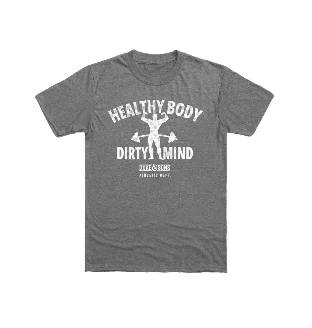 Graphite Heather Printed T-shirt Front