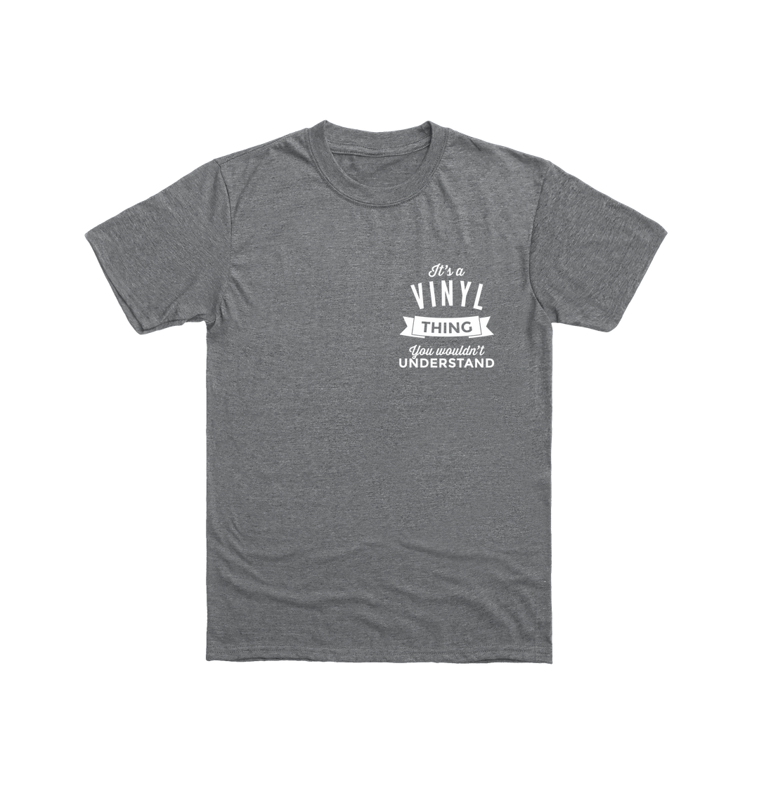 Graphite Heather Printed T-shirt Front