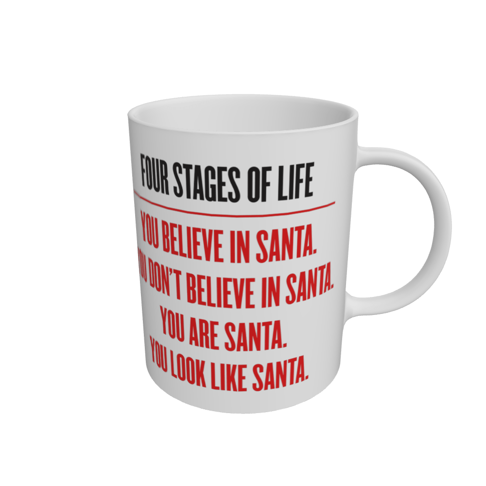 White Mug Front
