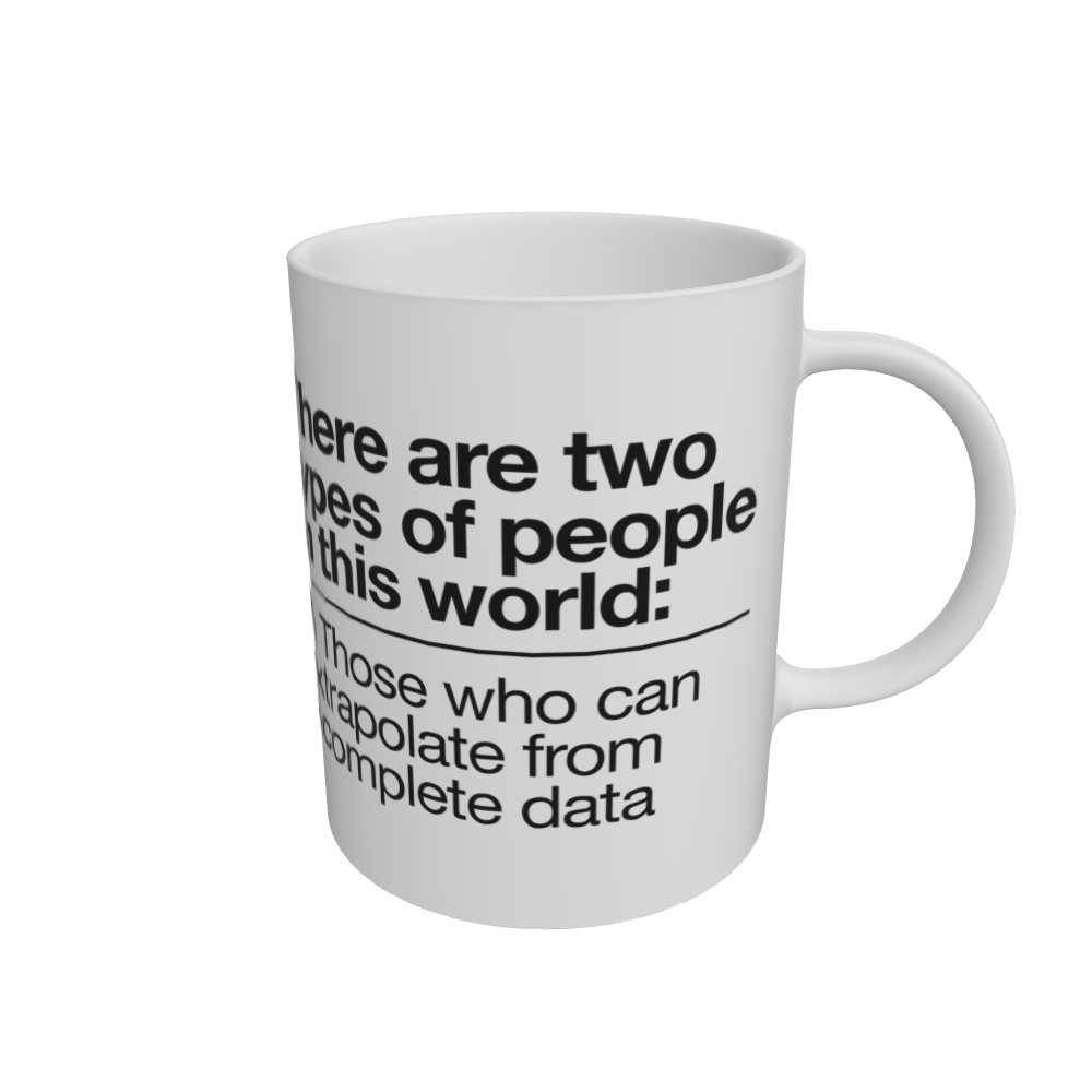 White Mug Front