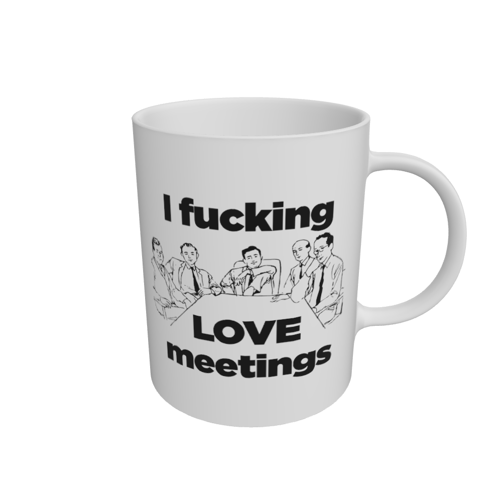 White Mug Front