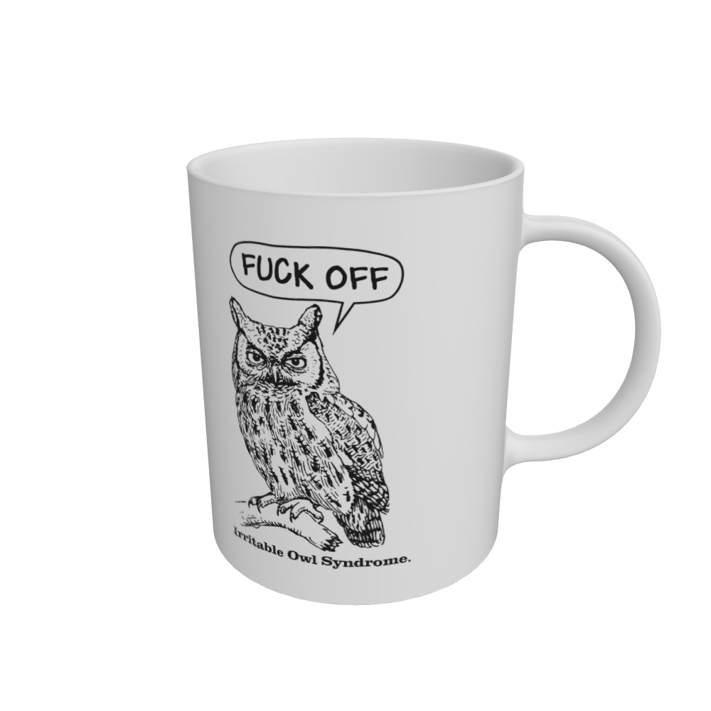 White Mug Front