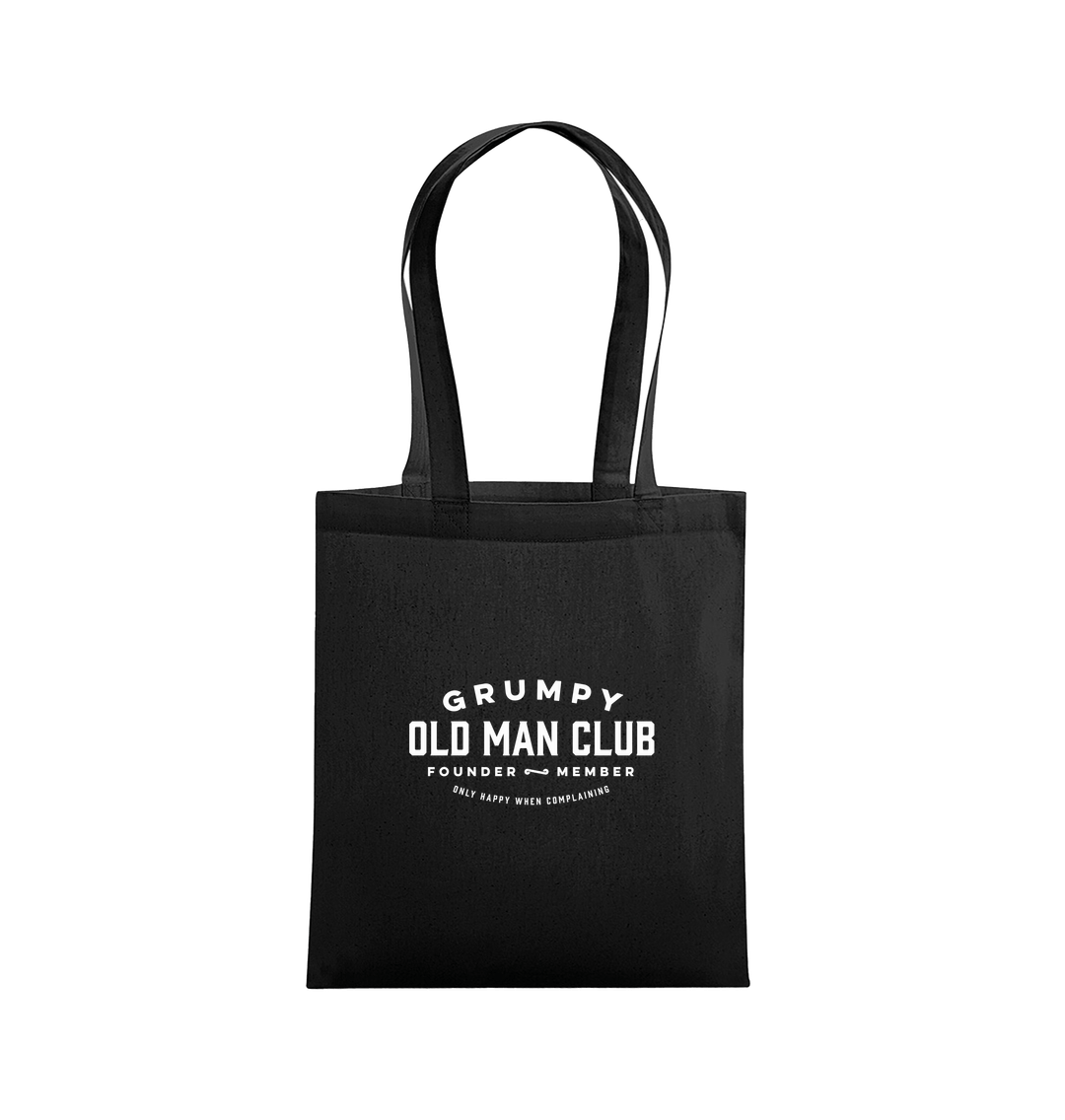 Black Printed Bag Front