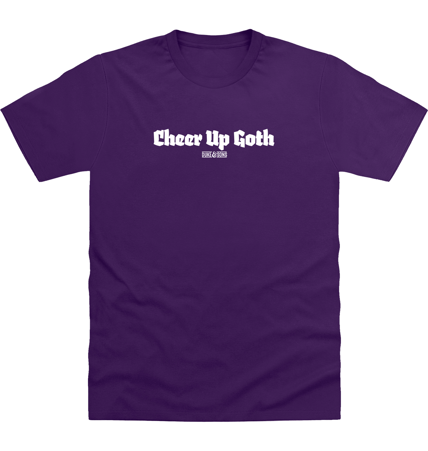 Purple Printed T-shirt Front