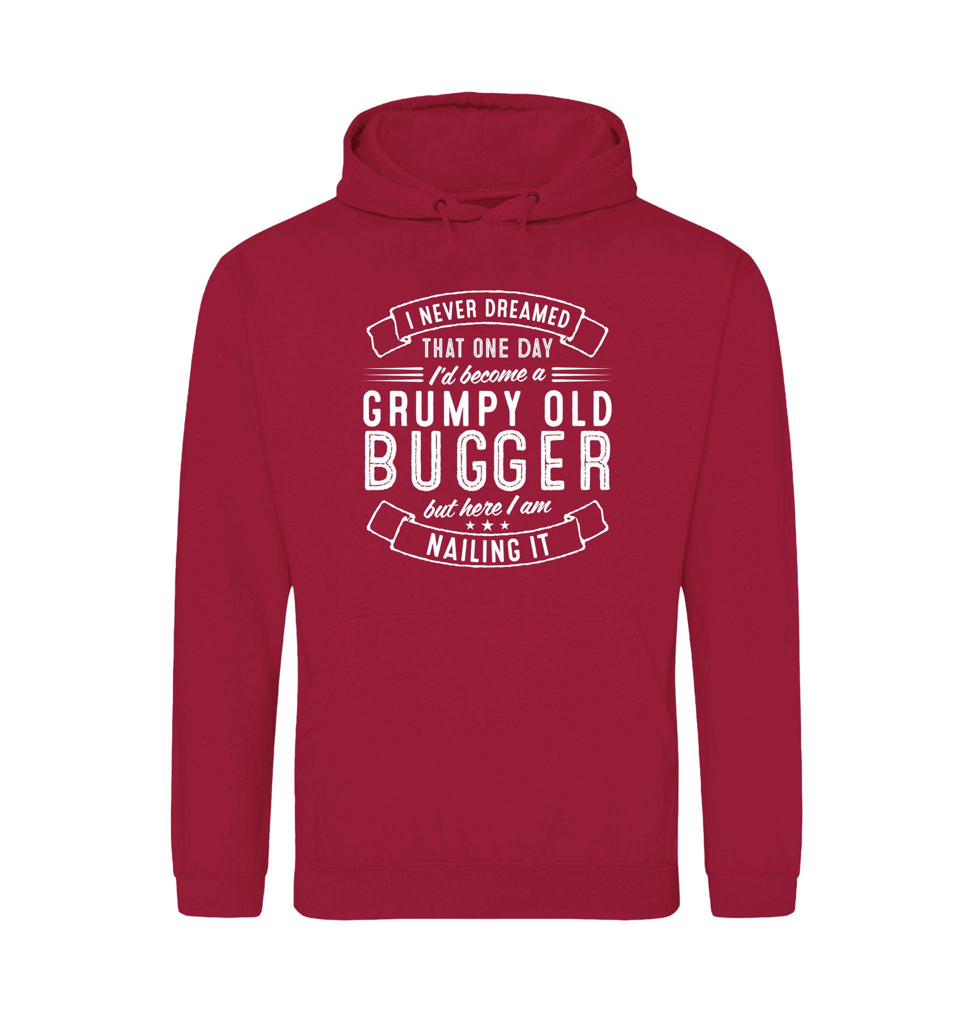 Red Hot Chilli Printed Hoody Front