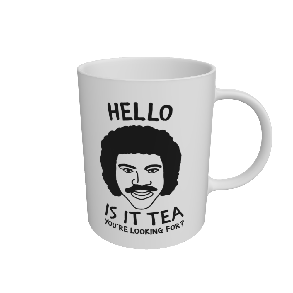 White Mug Front