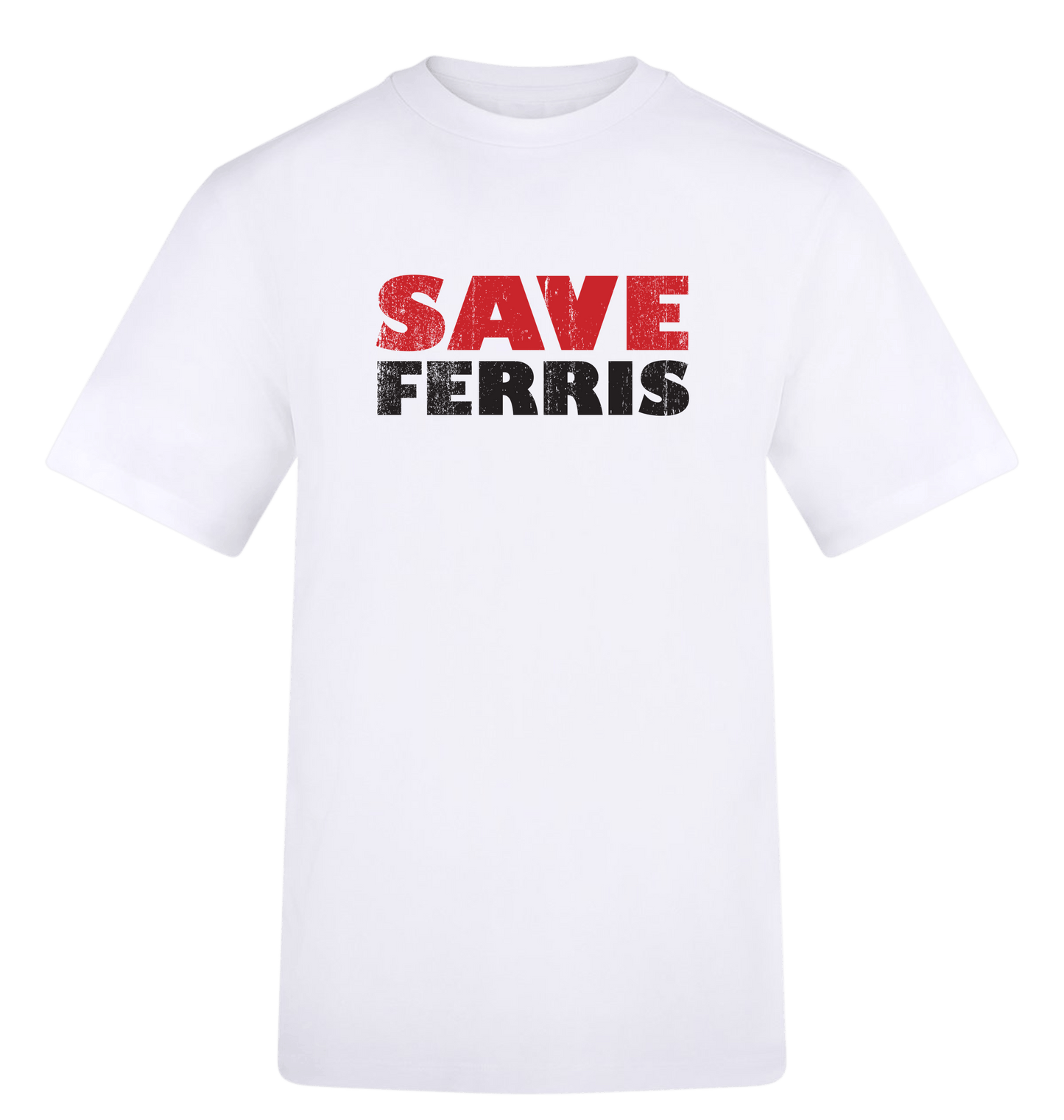 Arctic White Printed T-shirt Front