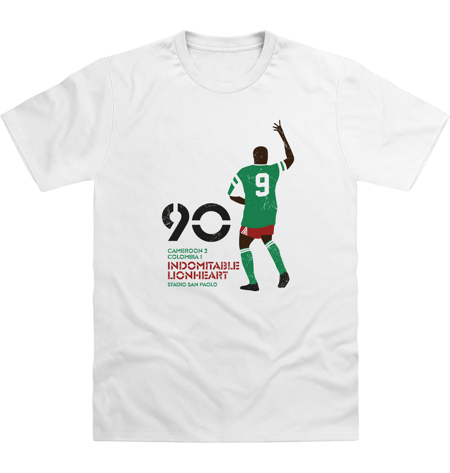 Arctic White Printed T-shirt Front