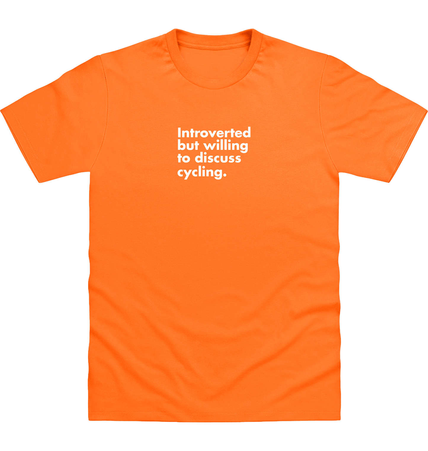 Orange Crush Printed T-shirt Front