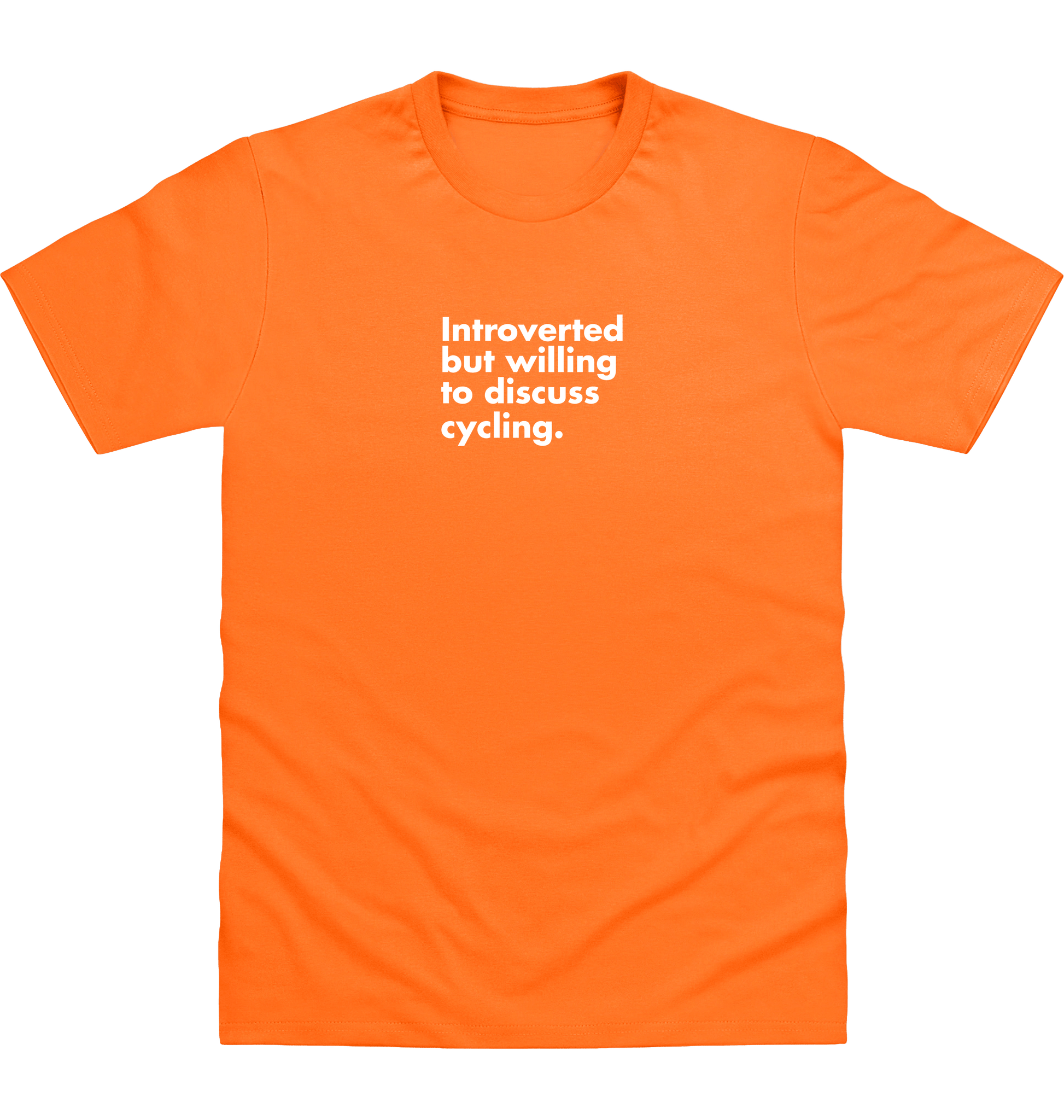 Orange Crush Printed T-shirt Front