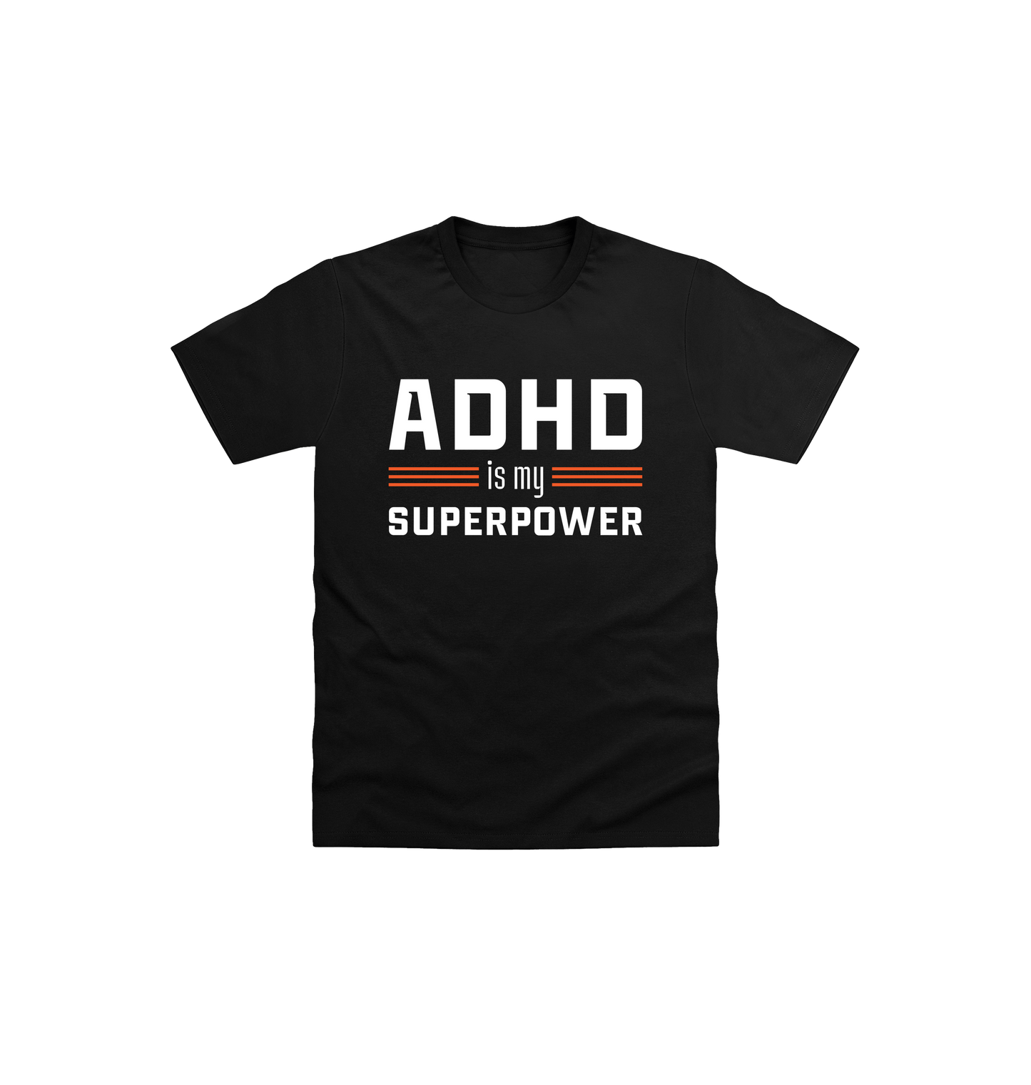 Black Printed Kids T-Shirt Front