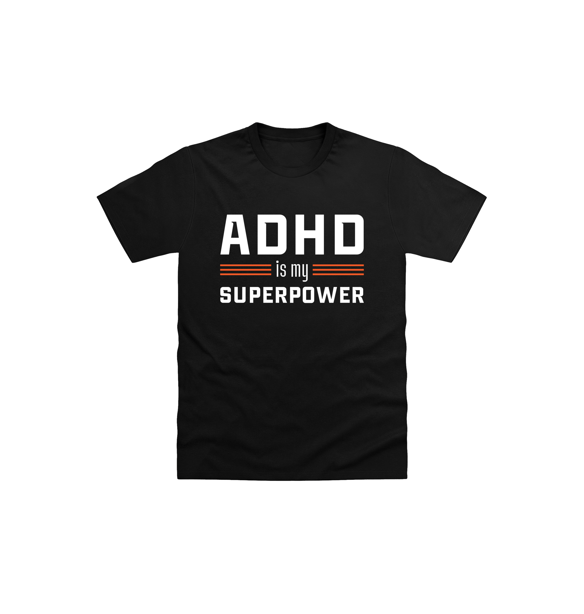 Black Printed Kids T-Shirt Front