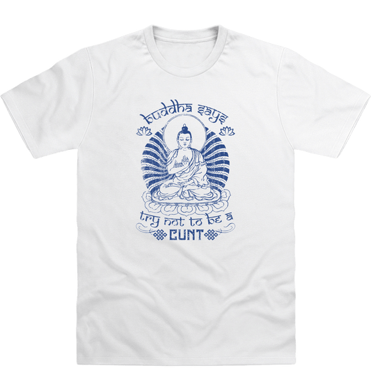 Arctic White Printed T-shirt Front