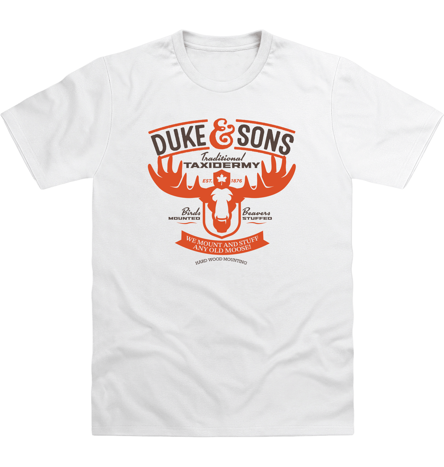 Arctic White Printed T-shirt Front