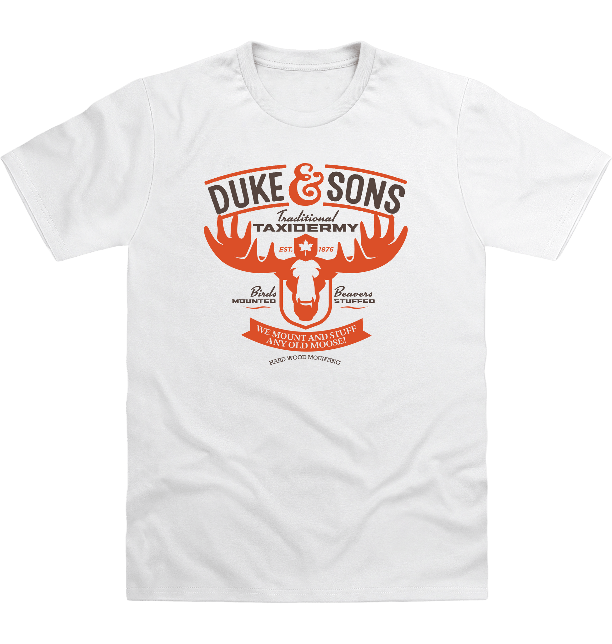 Arctic White Printed T-shirt Front