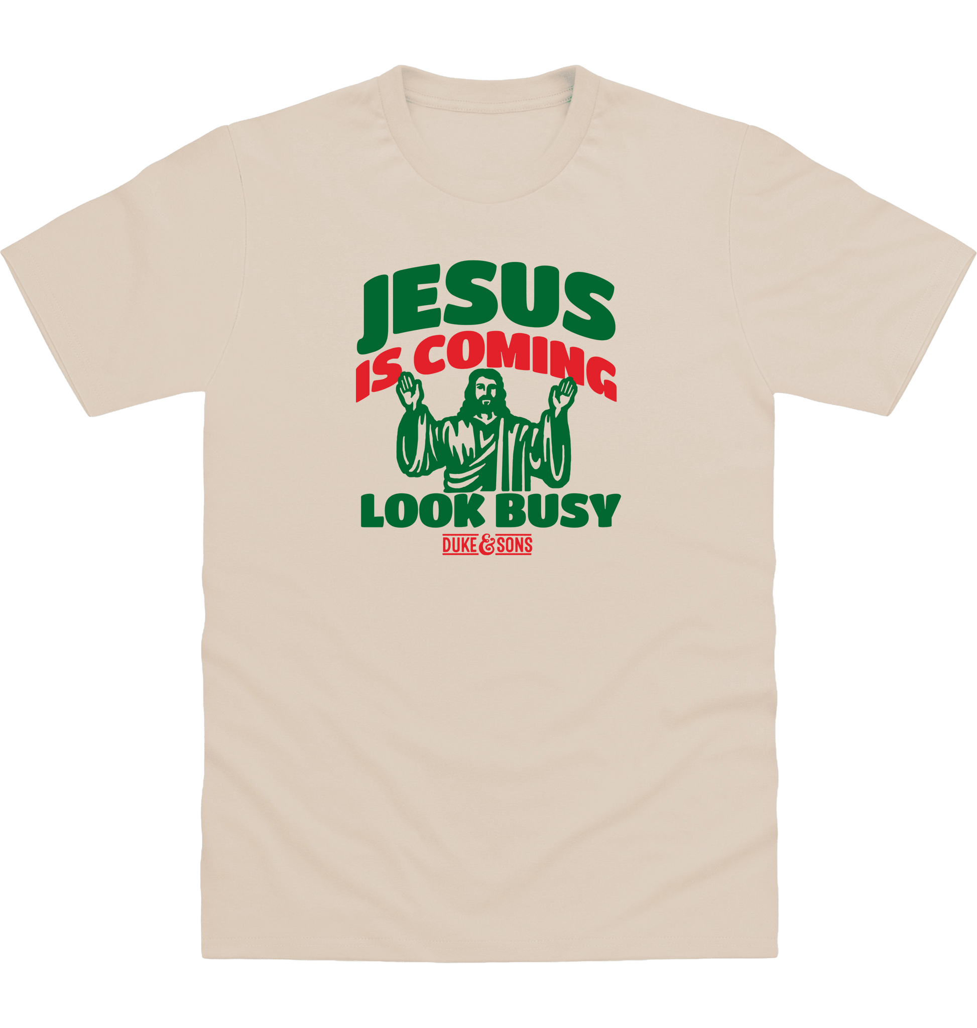 Natural Stone Printed T-shirt Front